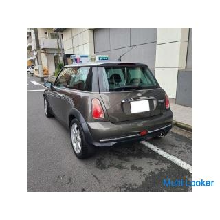 BMW Mini Cooper (Sonderausstattung) schwarzer Leder Sportsitz & Lenkrad gewidmet 16AW silbernes 