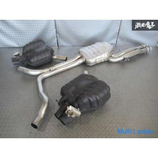 AUDI Original RS6 Avant C7 4G normaler Schalldämpfer 4G0253611 4G0253612 4G0253411 mit Cut