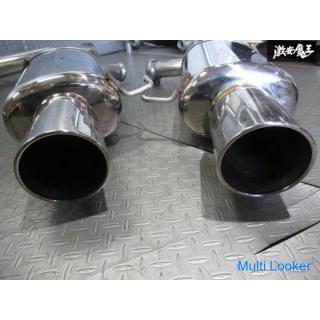 Fujitsubo FGK BP5 Legacy Touring Wagon 2.0 GT EJ20 Legalis R type EVOLUTION SV Edelstahl Schalldämpf