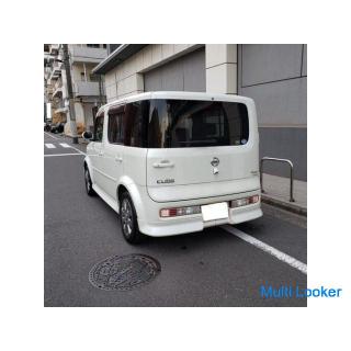 Nissan Cube Rider Original HDD-Navigation & Vollsegment-TV-Farb-Rückkamera Front- und Heck-Dashc