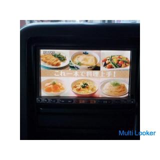 Nissan Cube Rider Original HDD-Navigation & Vollsegment-TV-Farb-Rückkamera Front- und Heck-Dashc