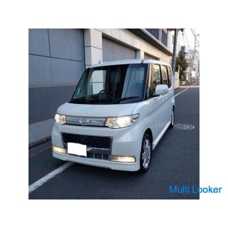 Daihatsu Tanto Custom RS Turbo Externer Speicher Navigation & Full Seg TV & Rückkamera Dorar