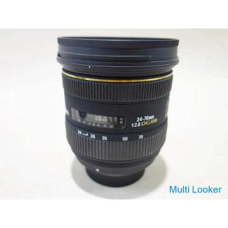 [Tomakomai Banana] SIGMA Standard-Zoomobjektiv mit großem Durchmesser 24-70 mm F2.8 IF EX DG HSM für
