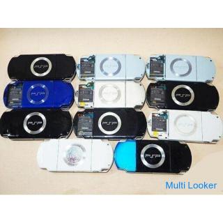 [Tomakomai-Banane] Schrott !!! SONY PSP 2000 PlayStation Portable 11 Einheiten Set Aktuelle Lieferun