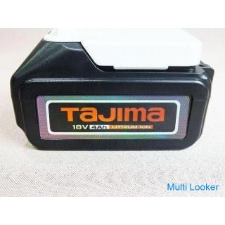 [Tomakomai Banana] Unbenutzter Artikel TAJIMA PT-A200 Schlaggerüst 200 Dicker Schaft 18V 4Ah Akku x 