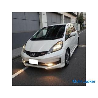 Honda Fit 1.5RS externe Navigation und Vollsegment-TV ETC Xenon-dedizierte Aero- und Original 16AW 1