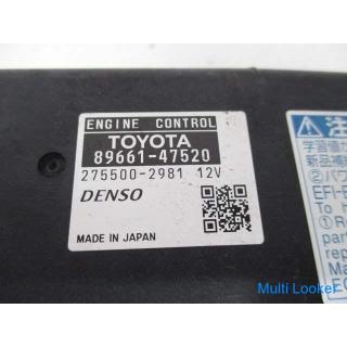 2013 Toyota Prius α ZVW40W (1) Motorcomputer