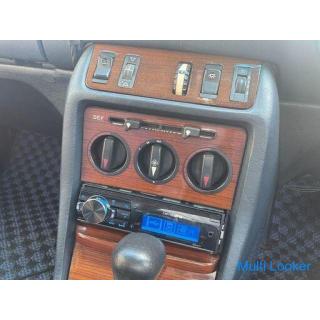 Mercedes Benz W123 230E Gut! Guter Abschluss! Western Car China Blue Old Car Youngtimer Surf Trip