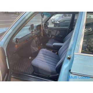 Mercedes Benz W123 230E Gut! Guter Abschluss! Western Car China Blue Old Car Youngtimer Surf Trip