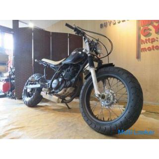 YAMAHA TW200 2JL Schwarz 200cc Ron Swiss Suka Tune Selbstkompensation!