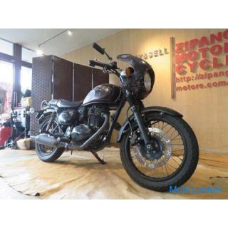 KAWASAKI ESTRELLA JBK-BJ250A Einspritzung 250cc 17.879 km. Schwarze Selbstkompensation!