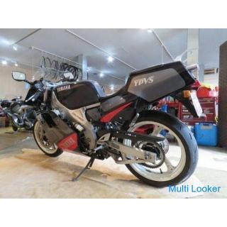 YAMAHA TZR250 3MA 250ccm Racer Replikat 14,794 km. Auspuff hinten schwarz selbstkompensierend