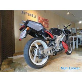 YAMAHA TZR250 3MA 250ccm Racer Replikat 14,794 km. Auspuff hinten schwarz selbstkompensierend