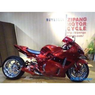 Suzuki Hayabusa GSX-1300R A1111 Full Custom Vega C & S Custom 8 Zoll Long Show