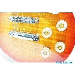 GRASS ROOTS E-Gitarre Mini Size G-LPS-MINI Cherry Sunburst Used Performance OK Pegs wurden ersetzt ♪