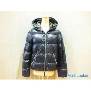 Gereinigte DUVETICA Daunenjacke 44 G32-003 D90-201 Rückseite: Khaki Guter Zustand