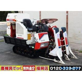 Yanmar Mähdrescherquartett 2-reihiges Schneidwerk CA140 14 PS hydraulisches stufenloses Getriebe Sch