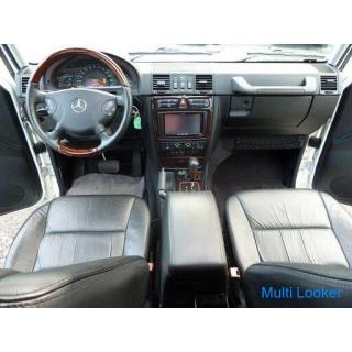 2003 Mercedes G500L 4WD 24AW F Schutz Ledersitz Schiebedach