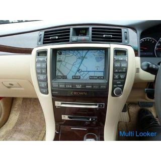 2007 Toyota Crown 2.5R Limousine Premium Edition Original Multi Smart Key Push Start Full Seg TV