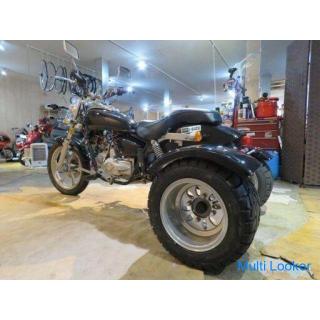 MOTOR CYCLE ZHM-3L Chinesisches Trike Motorrad 110cc 50km Magna Style Schwarz Teile Kommissionierung