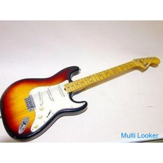 Greco Logo E-Gitarre Strat Typ Sunburst Hergestellt von Matsumoku Soundausgabe OK Offene Buchse enth
