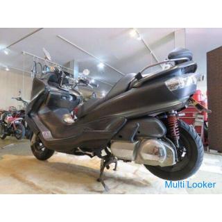 YAMAHA MAJESTY BA-SG63J 250ccm Schwarz 18.209 km.!