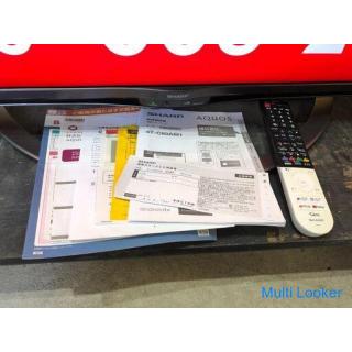 [Betrieb garantiert] SHARP AQUOS 2019 4T-C60AM1 4K-kompatibler 60-V-LCD-Fernseher