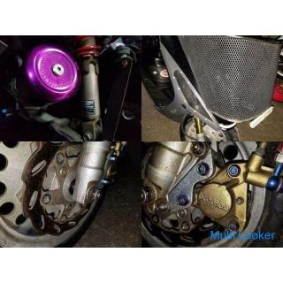 HONDA Dio AF35-ZX! 77ccm Aufbohren und viele andere Modifikationen ★ Tokyo / Ota-ku [Inzahlungnahme 