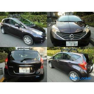☆ 2014 Nissan NOTE X DIG-S Notbremse ☆ Tokio / Ota-ku [Inzahlungnahme OK]