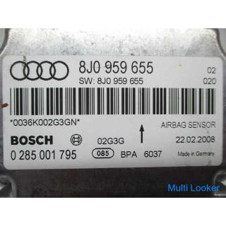 Audi TT 8JBWA 8J Airbag-CPU