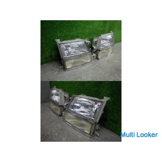 1999 Nissan Elgrand ALE 50 E50 Vorheriger Begriff Original Halogenscheinwerfer links und rechts Set 