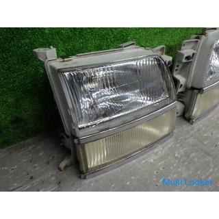 1999 Nissan Elgrand ALE 50 E50 Vorheriger Begriff Original Halogenscheinwerfer links und rechts Set 