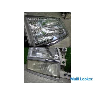 1999 Nissan Elgrand ALE 50 E50 Vorheriger Begriff Original Halogenscheinwerfer links und rechts Set 