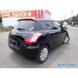 Suzuki Swift [Überprüfen Sie das aktuelle Auto auf YouTube] ☆ Klasse XG ☆ Schwarz ☆ Starttaste ☆ ETC