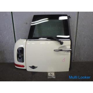 2010 BMW Mini Cooper Clubman R55 ZF16 Hecktür Heckklappe Links White Pearl