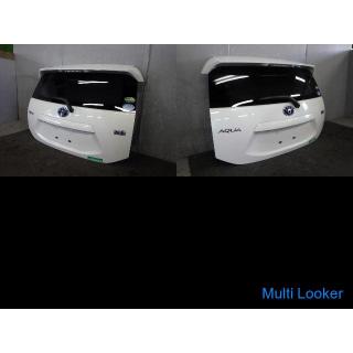 2013 Toyota Aqua NHP10 P1 Original Hintertür Heckklappe mit Spo-Kamera Weiße Perle