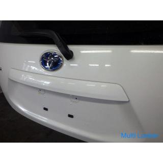 2013 Toyota Aqua NHP10 P1 Original Hintertür Heckklappe mit Spo-Kamera Weiße Perle