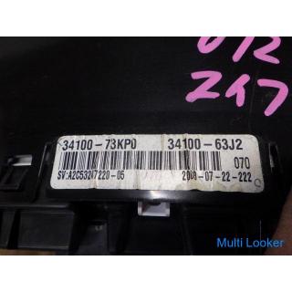 2008 Swift ZC71S Original Tacho AT K12B 2WD 34100-73KP0 64,016 km.