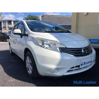 [Eigenes Darlehen, landesweiter Support] Nissan Note 1.2X Navi, Full Seg, ETC, Push Start, Smart Key