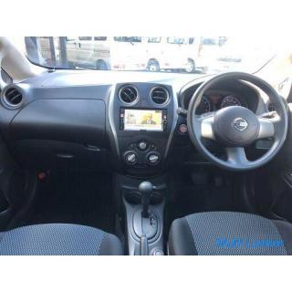 [Eigenes Darlehen, landesweiter Support] Nissan Note 1.2X Navi, Full Seg, ETC, Push Start, Smart Key