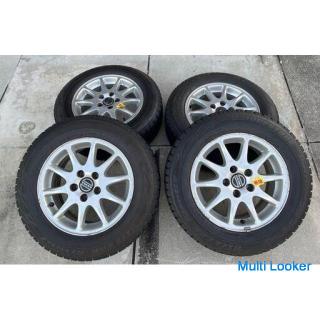 Volvo Originalfelgen & Bridgestone (BRIDGESTONE) Spikereifen BLIZZAK REVO GZ 195/65R15