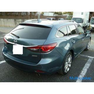 2013 Mazda Atenza Wagon 2.2 Diesel Turbo XD L Paket Original 19AW Echtes Navigationsleder Seat Drive