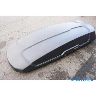 Ausgestellt von Tomakomai THULE Dachbox / Jet Bag Force XT XL Schwarz TH6358 Öffnen und Schließen be