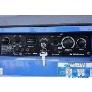 Denyo Benzinmotor Schweißer Inverter Generator GAW-155ES Mit Leerlaufstopp