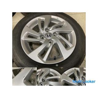 Nut Honda Fit Original ENKEI 15 Zoll 6J +50 PCD 100 4H BRIDGESTONE ECOPIA EX20C 185/60R15 4 Stück GP