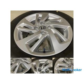 Nut Honda Fit Original ENKEI 15 Zoll 6J +50 PCD 100 4H BRIDGESTONE ECOPIA EX20C 185/60R15 4 Stück GP