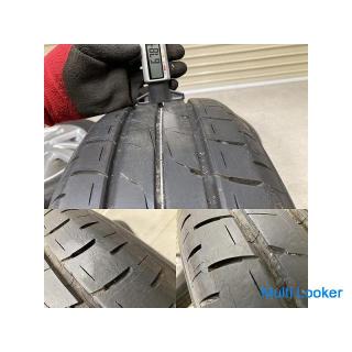 Nut Honda Fit Original ENKEI 15 Zoll 6J +50 PCD 100 4H BRIDGESTONE ECOPIA EX20C 185/60R15 4 Stück GP