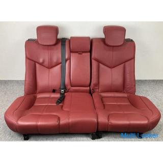 Alfa Romeo 93720L Alfa GT Echtleder Rücksitzbank links und rechts Set Rücksitzbank rot