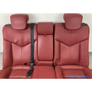 Alfa Romeo 93720L Alfa GT Echtleder Rücksitzbank links und rechts Set Rücksitzbank rot