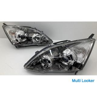 Guter Zustand Honda CR-V Original Halogenscheinwerfer Innen Chrom Links und Rechts